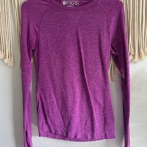 Figs Vibrant Purple Underscrub